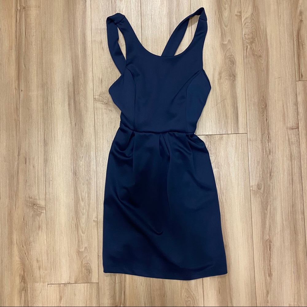 NWT Navy Blue Dress with Pockets